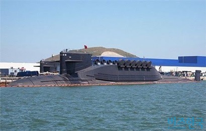 중국해군 북해함대에 소속된 전략핵잠수함의 경우 동해를 지나 북태평양에 접근해야만 미국전역을 공격할 수 있다. 사진=중국 인터넷