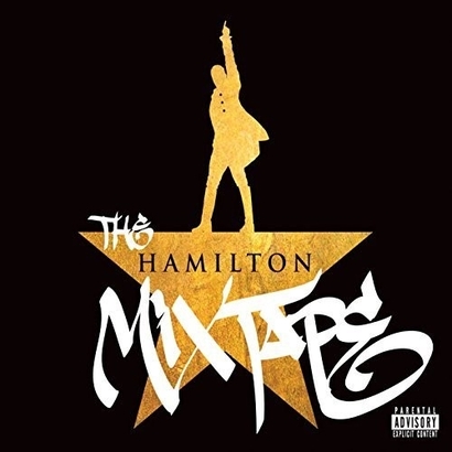 뮤지컬 ‘해밀턴’ 성공 후 나온 ‘더 해밀턴 믹스테이프(The Hamilton Mixtape)’. 뮤지컬 ‘해밀턴’의 노래를 힙합, 알앤비 뮤지션이 재해석했다. 사진=‘The Hamilton Mixtape’  앨범 표지