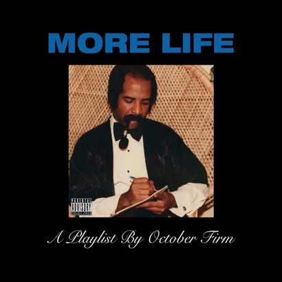 드레이크가 최근 발표한 앨범 ‘More Life’. 작년에 이어 올해도 풀 렝스 앨범을 발표했다.