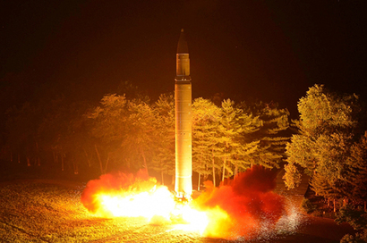 ‘9월 9일 전쟁설’이 떠돈다. 북한의 초대형 도발이 벌어질 때마다 빠지지 않는 것이 위기설과 전쟁설이다. 사진=조선중앙통신