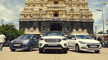 현대자동차 홈페이지 인도 공장 소개 영상 캡처.