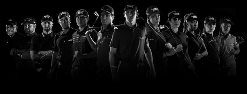 파슨스 익스트림 골프와 용품 계약을 체결한 미국프로골프(PGA)투어와 미국여자프로골프(LPGA) 선수들. 사진=PXG골프 페이스북