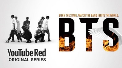 방탄소년단의 유튜브 레드 독점 콘텐츠 ‘BTS 번 더 스테이지(BTS Burn The Stage)’.