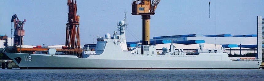 지난 15일 동해에 나타난 중국해군 북해함대 소속의 이지스 구축함 우루무치는 지난해 초 배치됐다. 사진=중국해군