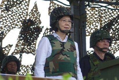 중국의 군사적 압박은 대만 독립 성향의 민진당 차이잉원 후보가 2016년 1월 제14대 총통으로 당선되면서 본격화됐다. 사진=김대영 제공