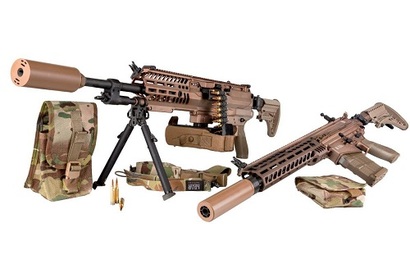 미국 차세대 소총 및 기관총 NGSW 후보 모델. 사진=Sig Sauer 제공