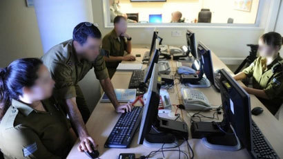 이스라엘의 사이버전을 담당하는 9900부대. 사진=이스라엘 국방부