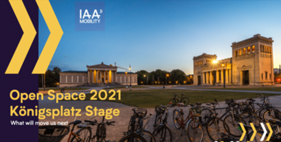 IAA 모빌리티가 열리는 동안은 전기차, 셰어링카, 전기 자전거, 무인 자동차 등을 이용해 뮌헨 주요 관광지를 돌아볼 수 있다. IAA가 시민과 함께하기 위해 마련한 오픈스페이스 프로그램의 일환이다. 사진=iaa.de