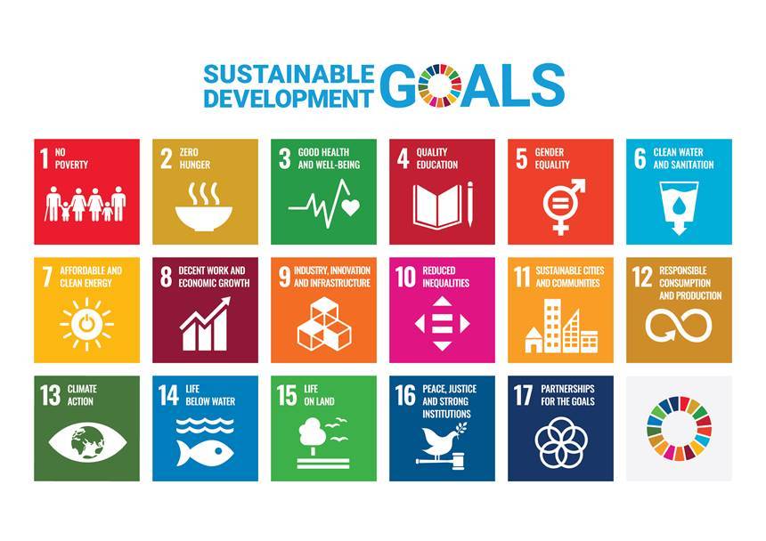 UN에서 정한 지속 가능한 개발을 위한 17가지 목표. 사진=un.org