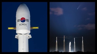 2020년 7월 대한민국의 군용 위성이 스페이스X 로켓에 실려 우주로 올라갔다. 사진=SpaceX
