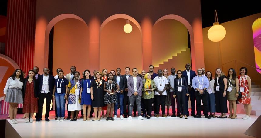 비바테크의 아프리카 테크 어워드 수상자들. 사진=비바테크 페이스북