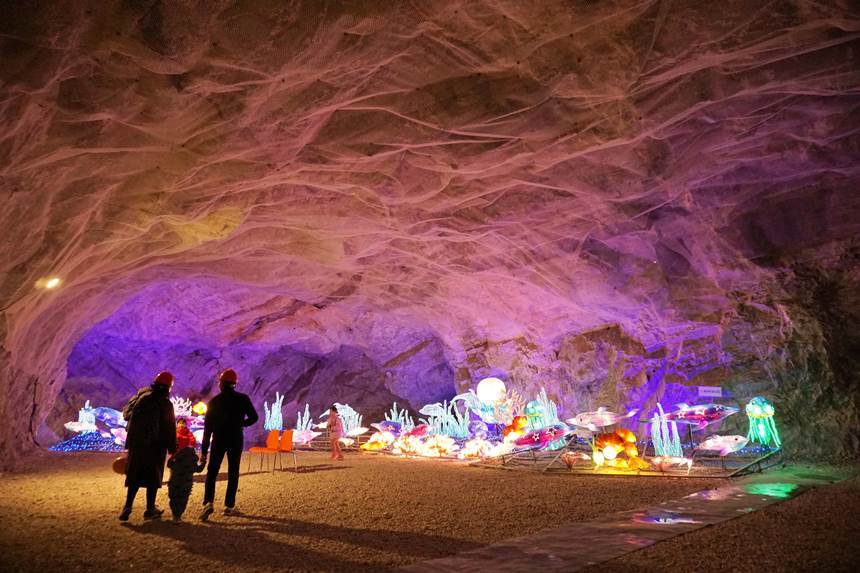 활옥동굴은 동양 최대의 활석 광산이었으나 폐광되었다가 2019년 다양한 체험 시설을 갖추고 다시 태어났다. 사진=구완회 제공