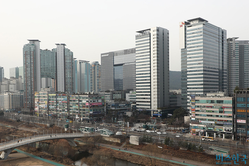 경기도 성남시 분당구 정자동 일대 모습. 기사의 특정 내용과 관련 없다. 사진=박은숙 기자