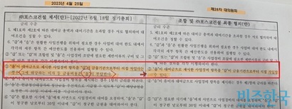 일부 조합원들은 시공사 선정 후 계약 조건이 시공사에 더 유리하게 바뀌었다고 말한다. 사진=정릉골 재개발 비상대책위원회 제공